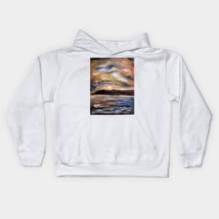 Kims Beach Sunset No3. Kids Hoodie